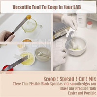 Kit d'outils de laboratoire scientifique 12 pièces pour démarreurs de base ensemble de laboratoire de chimie avec pinces à creuset et micro spatule