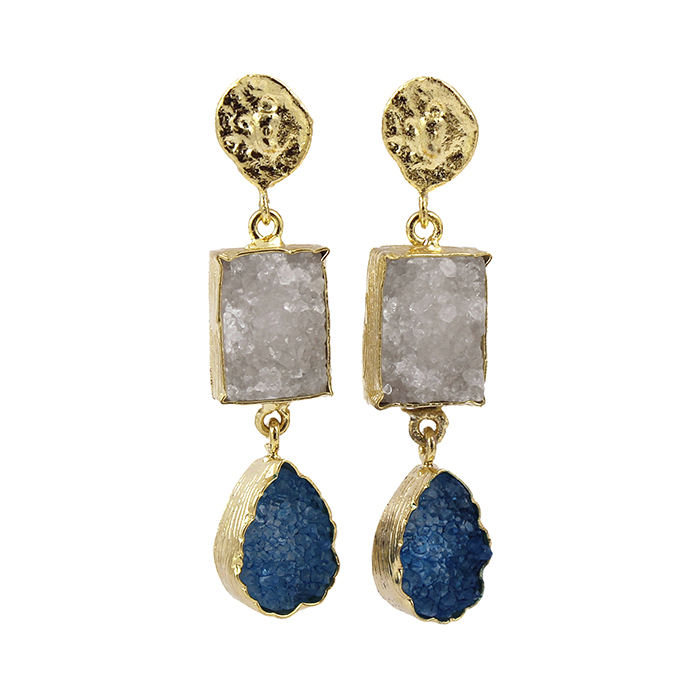 สีขาว, สีฟ้า