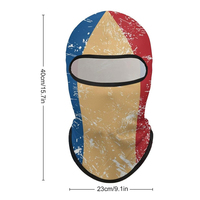 Vente en gros de masques de ski rayés personnalisés, légers, pour les sports de plein air, avec impression numérique personnalisée