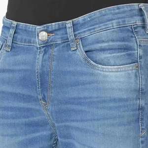 2025 alta calidad al por mayor nuevos pantalones vaqueros personalizados hombres Jeans Slim Fit pantalones regulares Fir Jeans pantalones con bolsillos servicio OEM - Product Image 6