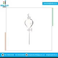 BALAJI INDIA(BI) Entonnoir Buchner en verre borosilicaté de haute qualité, forme globe, entrée 20 mm, instrument de laboratoire, fabriqué en Inde