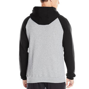 Sudadera con Capucha Corta de Invierno, Gruesa, con Bolsillo Canguro, Personalizada, de Algodón, con Estampado, Diseño Sólido, Manga Reglan - Product Image 2