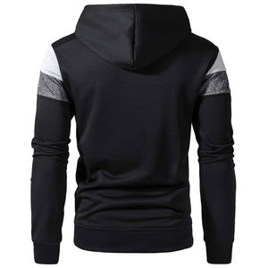 2025 meilleures ventes hommes grande taille hiver polaire sweats à capuche personnalisés respirant basics coton mélangé couleur unie Offre Spéciale sweats - Product Image 2