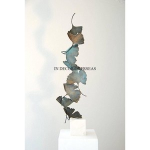 Escultura de diseñador de arte abstracto con recubrimiento en polvo de Color negro de Metal de calidad superior, esculturas decorativas para mesa de hogar y Hotel - Product Image 5