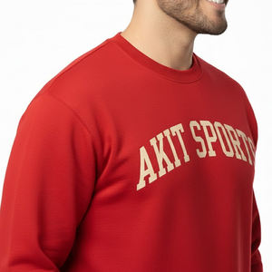 คอลเลคชั่นใหม่ เสื้อสเวตเชิ้ตผู้ชายทรงโอเวอร์ไซส์ ผ้าฝ้าย 100% สำหรับฤดูหนาว - ดีไซน์ปรับแต่งได้ ขายส่งเสื้อผ้าสตรีทแวร์ - Product Image 5