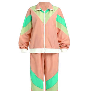 2025 traje cortavientos nuevo estilo de moda ciclismo correr transpirable Mujer chándal rompevientos conjunto de chándal para mujer - Product Image 4