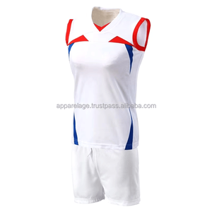 2024 dernière sublimation personnalisée Polyester volley-ball maillot équipe Club conception Logo sans manches gilet fille volley-ball uniforme - Product Image 6