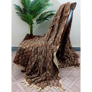 Venta caliente estilo moderno 60 \ "x 90 \" cálido ecológico manta artesanal indio bloque estampado hecho TNT para sofá de casa - Product Image 2