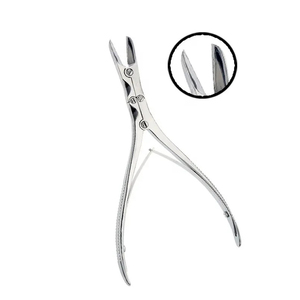 Juego de punzones y fórceps de alta calidad Ferris Smith Kerrison de 4 piezas de punzones quirúrgicos revestidos negros para huesos de Kerrison - Product Image 5