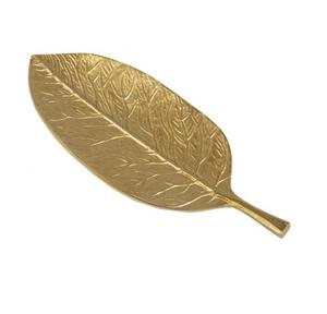 Décorations en forme de feuille, feuille en métal plaqué argent, feuille en aluminium plaqué nickel, feuille décorative, plateau de service pour fruits secs - Product Image 6