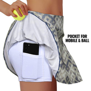 Jupe de tennis pour femme personnalisée, polyester de haute qualité, confortable et durable, idéale pour les événements promotionnels et les sports - Product Image 2