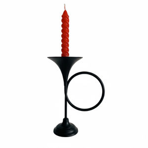 Modern Designer <b>Black</b> Metal Spiral Taper Candle Holder Unique Iron Home Decoration Tabletop <b>Candlestick</b> Wholesale Suppliers - Product Image 1
