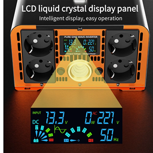 Inversor de Onda Sinusoidal Pura HOULI para Energía Solar, 12V 110V, 10000W 6000W 5000W 4000W, Convertidores 12V 24V 220V - Product Image 5