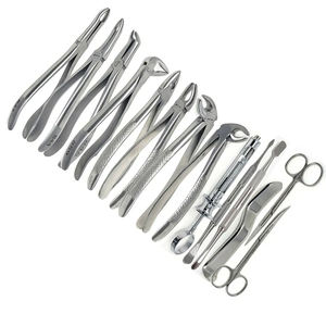 Ensemble d'instruments chirurgicaux de base en acier inoxydable de haute qualité, durable, kit d'outils chirurgicaux pour l'hôpital et la clinique - Product Image 2