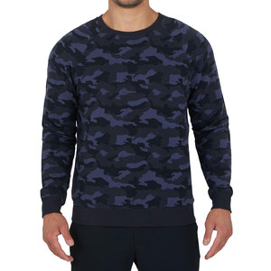 Sudadera de Camuflaje de Algodón para Hombre, Nueva Moda, Cuello Redondo, Básicos de Invierno - Product Image 1