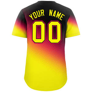 Ropa Deportiva al por Mayor, Jersey de Béisbol Transpirable de Talla Grande con Sublimación Personalizada, Cuello Redondo Unisex con Costuras Personalizadas, 100% - Product Image 6