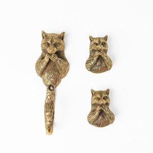 Bouton design animal pour armoires, tiroirs et portes Poignée décorative mignonne pour chambre d'enfant Décoration intérieure et meubles élégants - Product Image 1