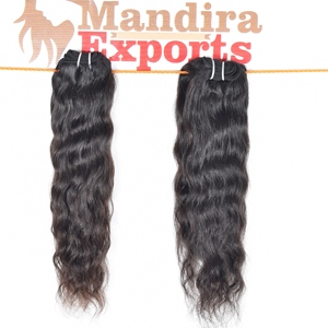 100% cheveux humains alignés avec des cuticules vierges brutes non transformées, tissage ondulé en lot, extensions de cheveux humains indiens bruts - Product Image 6