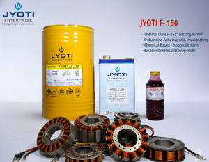 Barniz Aislante de Respaldo Clase F - 155 JYOTI F-150 de Alta Calidad para Motor de Alta Velocidad, Motor de Tracción - Product Image 4