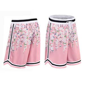 Shorts d'été décontractés pour hommes, vente chaude directe usine, shorts en maille respirante, sublimation, mode sportive, basketball, football - Product Image 2
