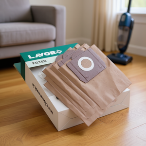 5 Bolsas de Repuesto para Aspiradora Lavor 10001 08163, Piezas Esenciales para su Aspiradora - Product Image 3