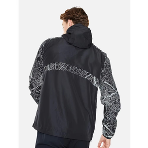 Chaqueta Cortavientos para Hombre al por Mayor, Gruesa, de Invierno, con Cremallera, Estampada, con Capucha, Impermeable, Informal para Exteriores - Product Image 3