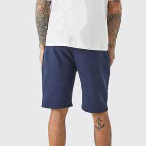 OEM/ODM 100% algodón de peso pesado de Color sólido hasta la rodilla pantalones cortos para hombres personalizado DTG impreso Logo ligero pantalones cortos para hombres - Product Image 6