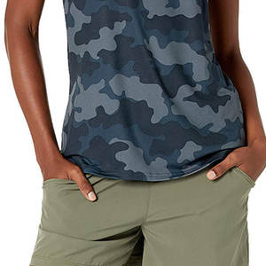 T-shirt respirant pour femme en promotion – Service OEM personnalisé – Dernier style avec imprimé – Couleur unie – Tenue décontractée légère pour l'été - Product Image 5