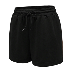 Service OEM, short de survêtement en molleton 100% coton, écologique, taille haute, cordon de serrage, logo personnalisé, design vintage uni, tendance pour femmes - Product Image 6