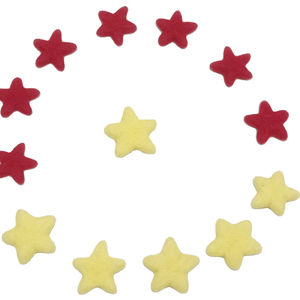 Elegant Wool Felt Christmas Decorations <b>Beautiful</b> Ornaments - Product Image 1