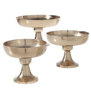 Ensemble de 2 bols à fleurs en relief dorés de qualité supérieure pour balcon et table de cuisine bol à fleurs décoratif à vendre à la main Design unique - Product Image 4