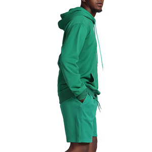 New Arrival Custom Size Men's Wear Hoodies Shorts <b>Set</b> Plus Size Made in Pakistan OEM Serviced Customized - Product Image 5