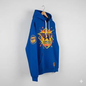 Custom Winter Denim Streetwear Hoodie Jacket Drop Shoulder Forro polar Transpirable Vintage Washed Jeans Tears Hombres Cantidad a granel - Product Image 2