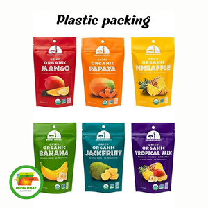 Sacs refermables en PE avec fermeture éclair pour collations, noix et fruits secs |   Impression personnalisée OEM Usine Vietnam - Product Image 4