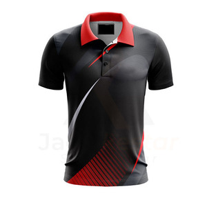 Maillot de sport unisexe imprimé en polyester 100% écologique, design personnalisé, manches courtes - Product Image 1