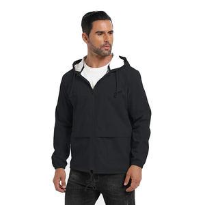 Outdoor Softshell Jackets Wholesale Men's Waterproof Windproof Breathable Zipper Print Custom Logo Tactical <b>Hooded</b> <b>Coat</b> <b>Winter</b> - Product Image 2