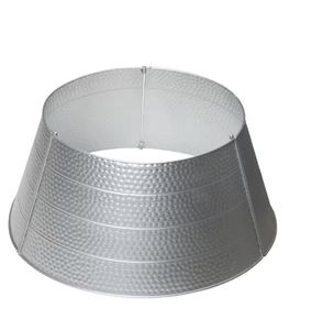Support d'arbre de Noël en métal galvanisé et or, décoration élégante et chic pour la maison, idéal pour le Nouvel An et les fêtes de Noël. - Product Image 4