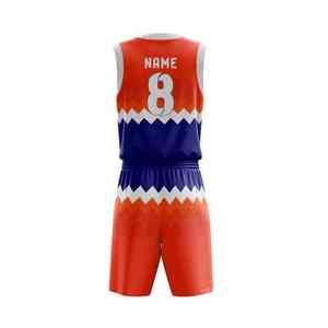 Fabricante de fábrica de sublimación de uniformes de baloncesto, poliéster ligero de secado rápido adecuado para entrenamiento o deportes diarios - Product Image 2