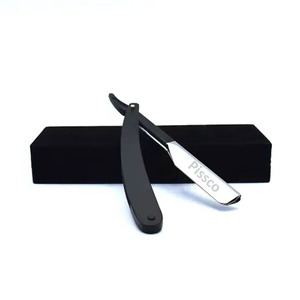 Meilleure rasoir à lame droite Pissco pour hommes – Rasoir de barbier professionnel pour l'épilation - Product Image 1