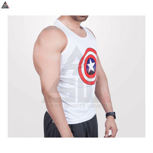 Meilleures ventes de débardeurs pour hommes respirants de grande taille, service OEM, design, fabriqués au Pakistan, vêtements de fitness, débardeurs pour hommes - Product Image 3