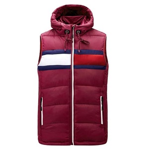 Chaleco acolchado impermeable cálido para hombre estilo moda personalizado al por mayor ropa de calle de invierno chaleco acolchado al por mayor - Product Image 1