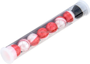 Suministro de fábrica personalizado nuevo 0,68 calibre Paintballs colorido PLA PE cera/bolas de polvo de plástico - Product Image 4
