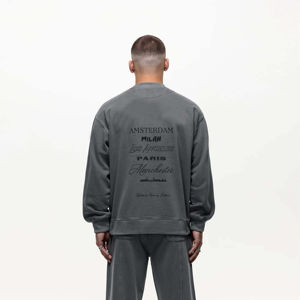 Conjunto Deportivo de Algodón 100% para Hombre, Lavado Ácido, Transpirable, Talla Grande, de Alta Calidad, 2 Piezas, Pantalones Estampados, Invierno - Product Image 3