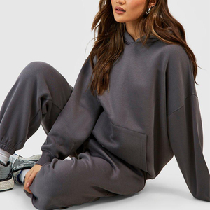 Meilleure vente adulte femmes à manches longues séchage rapide pull survêtement en gros confortable respirant solide motif pour l'hiver - Product Image 6