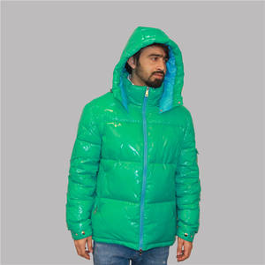 Veste matelassée pour homme à capuche de haute qualité, 100% fibre de bambou, chaude, légère, matelassée, isolée, pour l'extérieur, l'hiver, les voyages, la randonnée, décontractée - Product Image 4