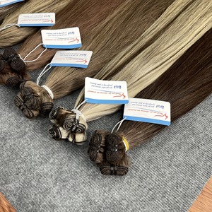 เครื่องมัดผมสีผมช่อต่อผมผมแบบเรีมี่ผมผสมสีไฮไลต์ราคาโรงงาน - Product Image 6