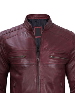 Concevez Vos Propres Vestes en Cuir de Mode Veste en Cuir de Haute Qualité pour Hommes au Meilleur Prix Veste à Manches Longues pour Hommes - Product Image 6