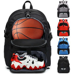 Sac de basket-ball convertible avec rangement pour ballon et sangles de sac à dos cachées, idéal pour les entraînements scolaires ou les tournois sportifs - Product Image 3