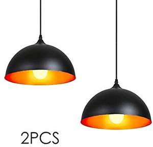 Suspension moderne en fer noir à hauteur réglable, protection oculaire, intensité variable, E27, CRI élevé 85, 1200 Lumens, 2700K, 6000 heures, pour maison et bureau - Product Image 2