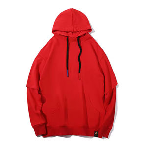 Sweat-shirts à capuche pour hommes, lourds, de haute qualité, streetwear, logo personnalisé de luxe, nouvelle mode imprimée, 100% coton, écologique - Product Image 1